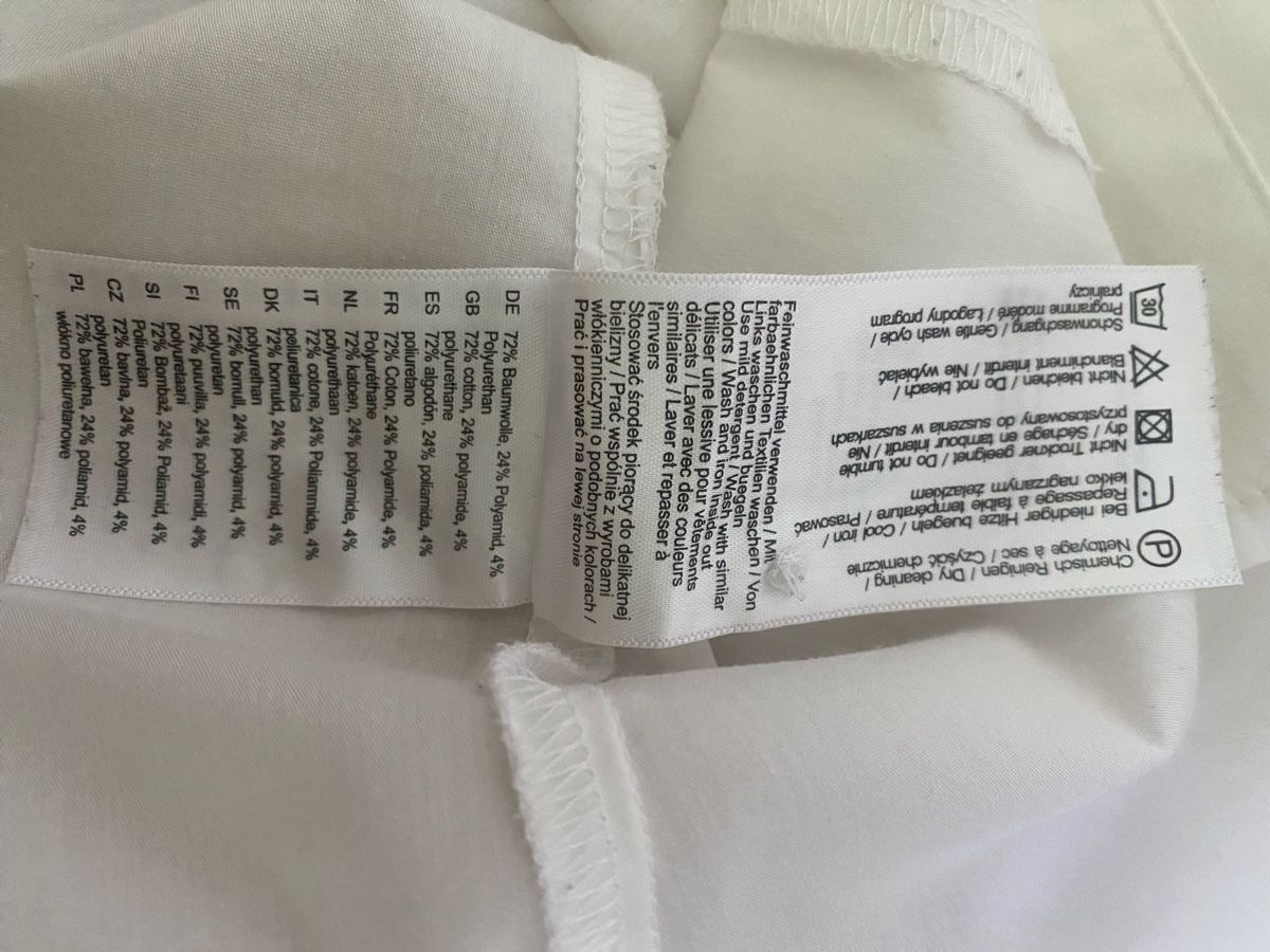 Comma Camicette: Bluse comma weiss Grösse 36 langarm – Usato da Schneisingen venduto da bea_9lqd 7