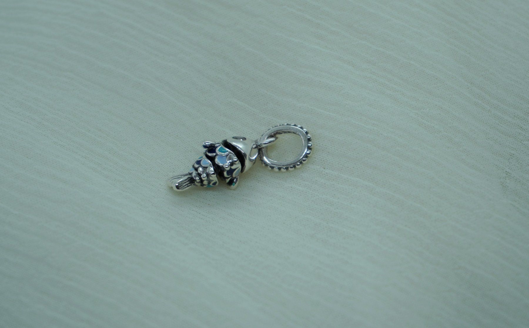 Anhänger: Charm zu Pandora "Fisch beweglich" Silber 925 – Neu (gemäss Beschreibung) aus Niederbüren von Fidi5 1