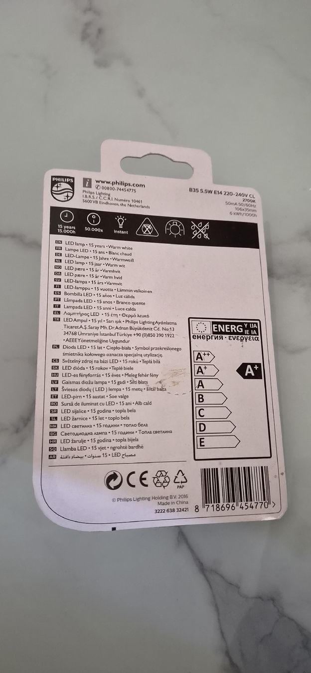 Philips Lampes: Philips LED Kerzenlampe E14  – Neuf avec emballage d'origine à Gerzensee par Omeisel 1