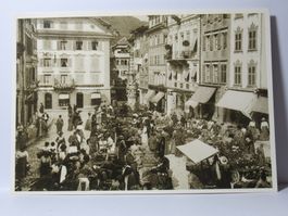 Luzern , Weinmarkt Foto vor 1910
