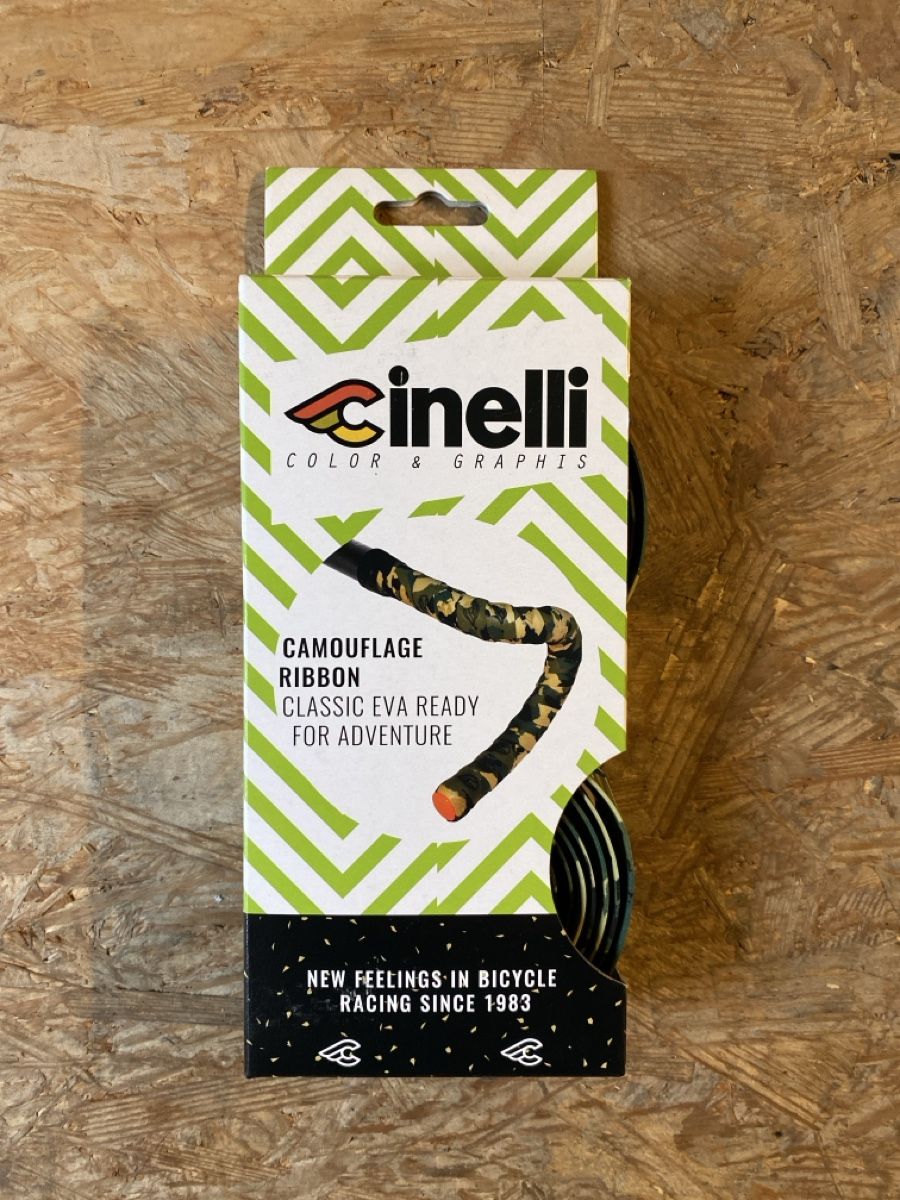 Cinelli Pezzi di ricambio: Cinelli Camouflage Lenkerband – Nuovo e nell'imballaggio originale da Bern venduto da TacTac_Cycling