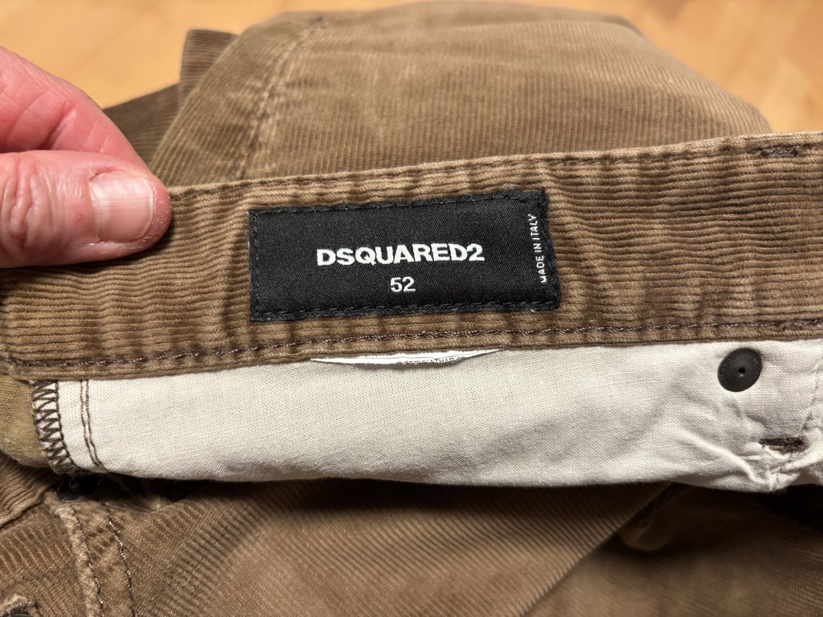 Dsquared2 Pantaloni: Dsquared2 Manchester Hose Gr. 52 – Usato da Kesswil venduto da Branca-01 6