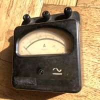Ampèremetre Strub Tauber vintage deco