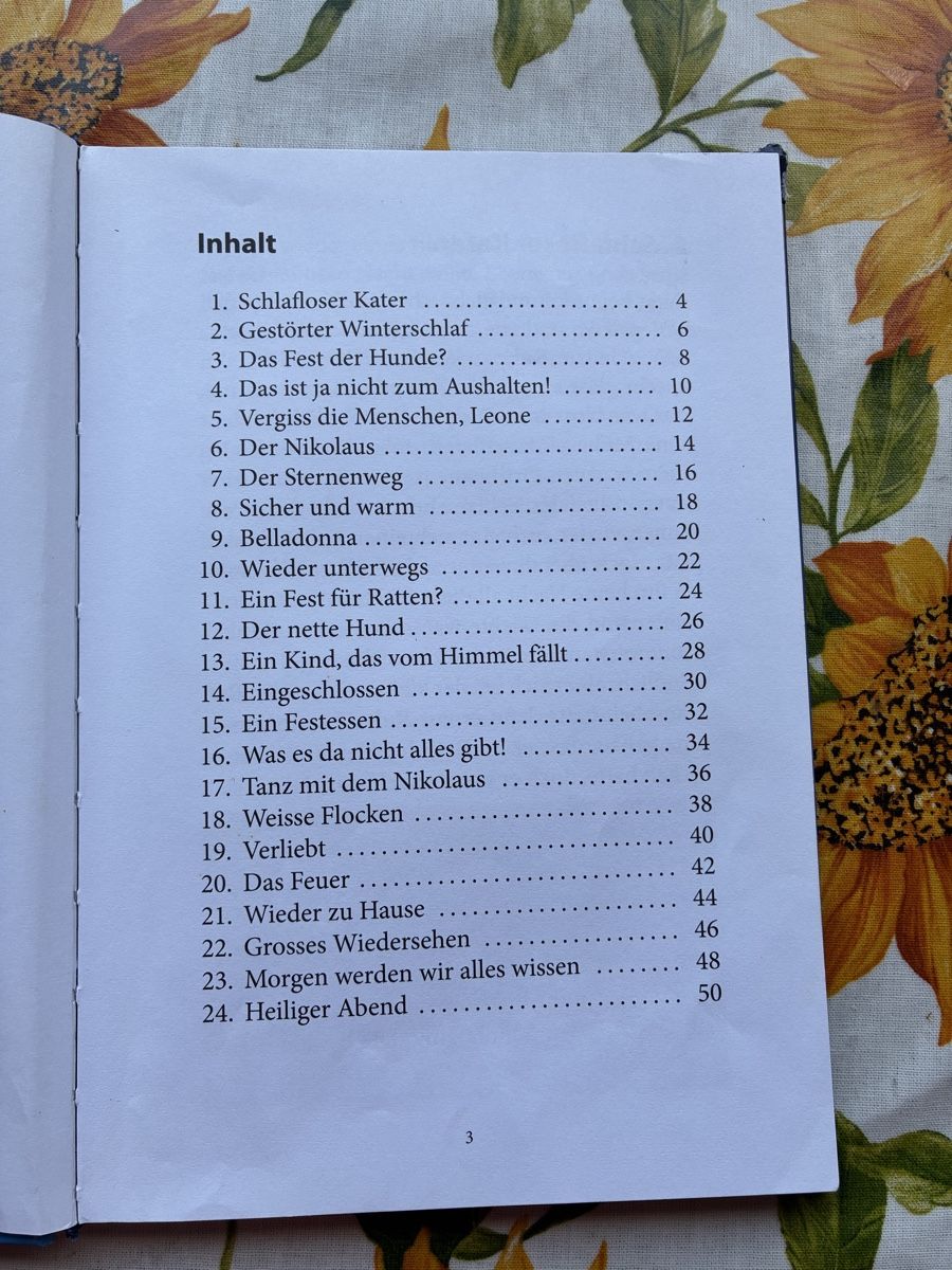 Bücher: Leone & Belladonna Eine Adventsgeschichte 24 Kapitel – Gebraucht aus Wettingen von ric_xm6x 1