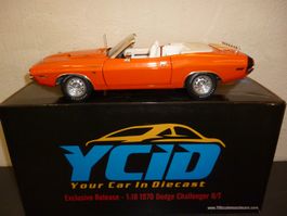 Dodge Challenger Conv. 1970 Hemi R/T 1:18 YCID