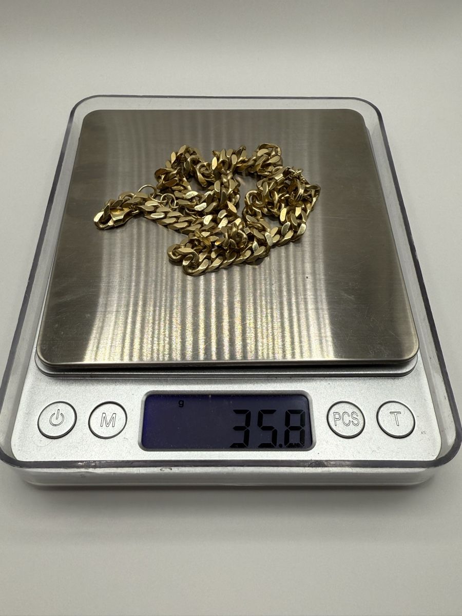 Catenine: Silberkette 925(vergoldet), 35.8gr. – Usato da Winterthur venduto da trading-ch 3