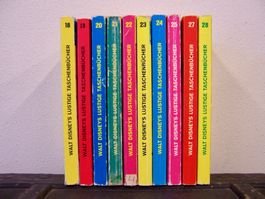 10 LUSTIGES TASCHENBUCH LTB 18 - 28 alles alte Ausgaben