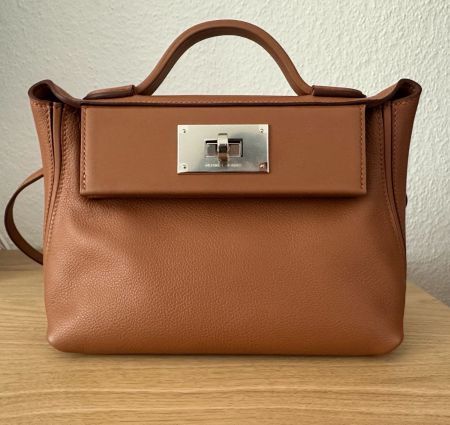 Hermès Handtasche 24/24-21, Gold, Zustand NEW