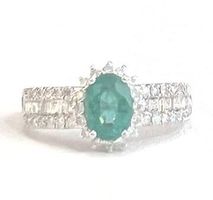 Smaragdring 0.78ct. mit 64 Diamanten zus. 0.42ct. LP 2.290,-