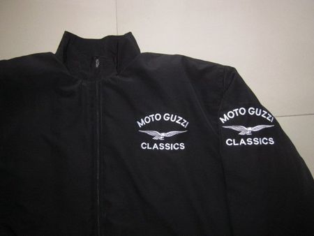 NEU Moto Guzzi Classic Fan Jacke schwarz alle Größen