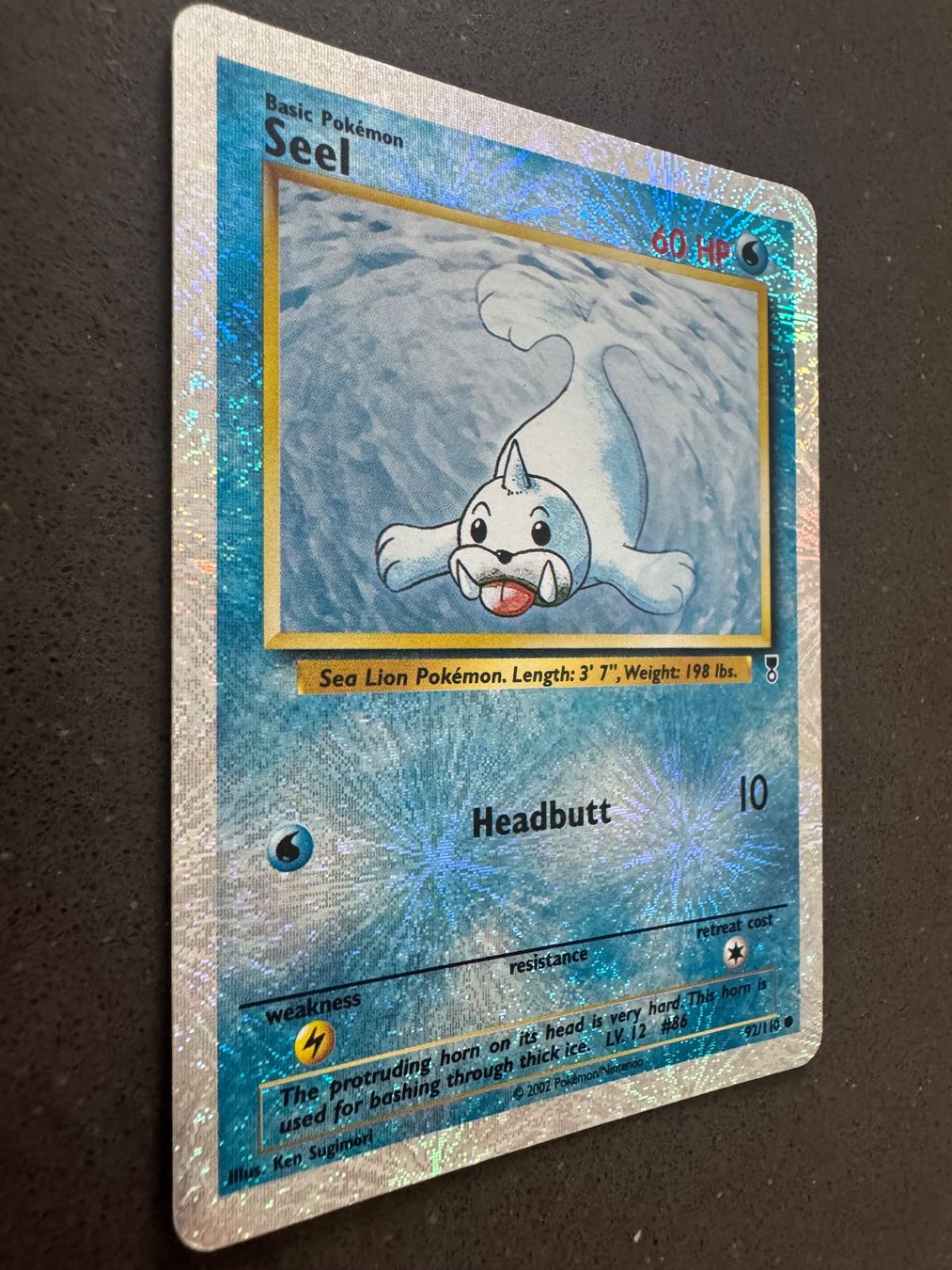 Pokémon Carte collezionabili: Seel - Legendary Collection Reverse Holo - 92/110 – Usato da Cadro venduto da kiks27 2