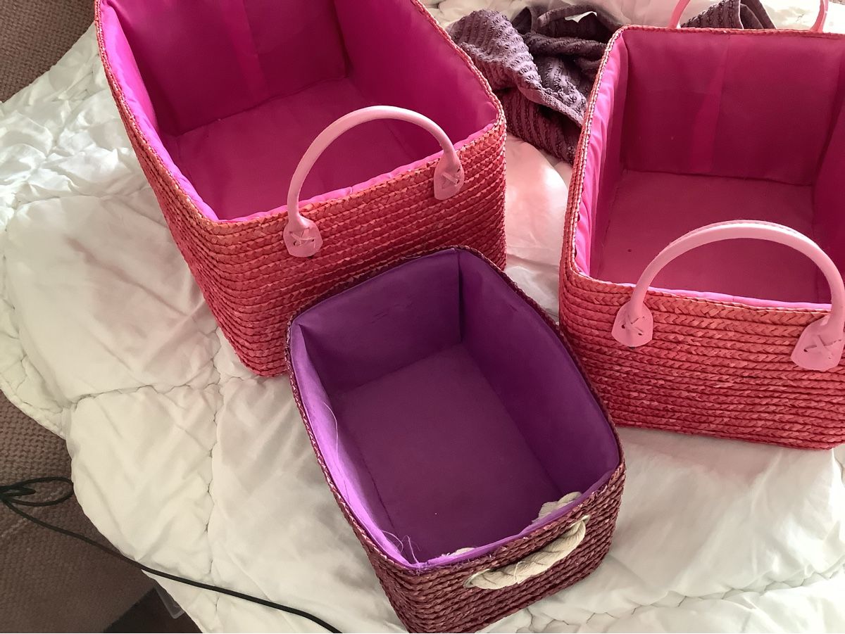 Altro per la casa: Körbe rosa  – Usato da Veltheim AG venduto da mollilove 2
