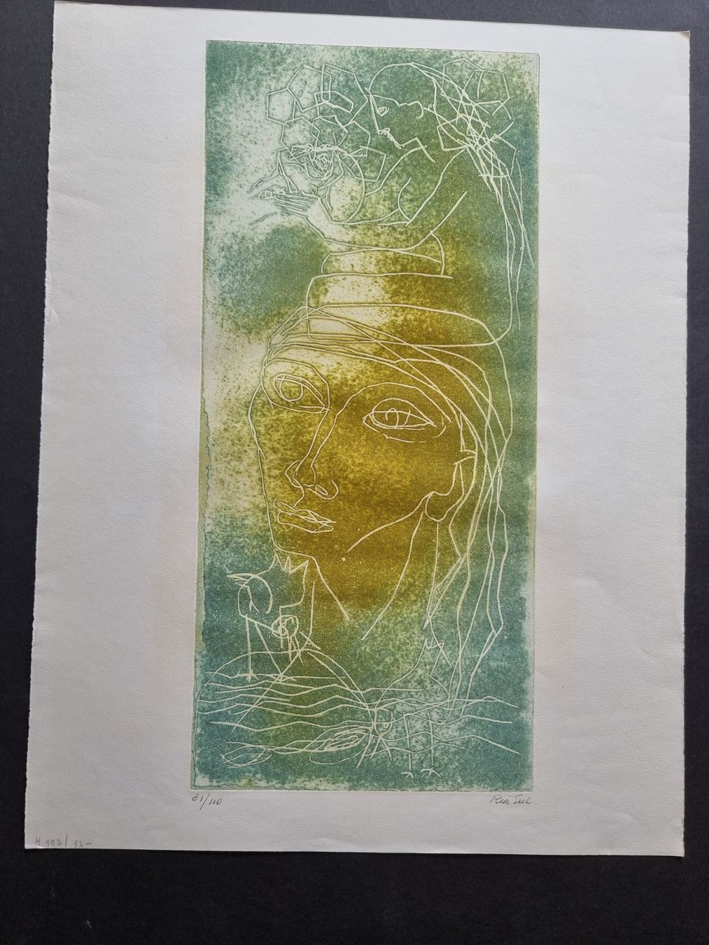 Grafica & Litografie: RIA EXEL RADIERUNG SIGNIERT NUMMERIERT – Usato da Gersau venduto da grafik-kunst
