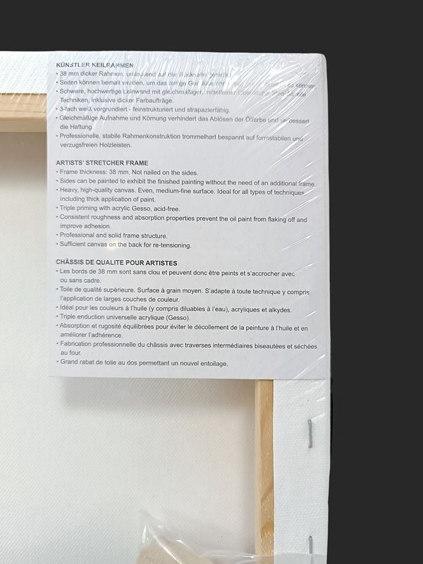 Cornici: ARTINA Extra starker 3D Keilrahmen – Nuovo (secondo la descrizione) da Luzern venduto da Restwert_Luzern 3
