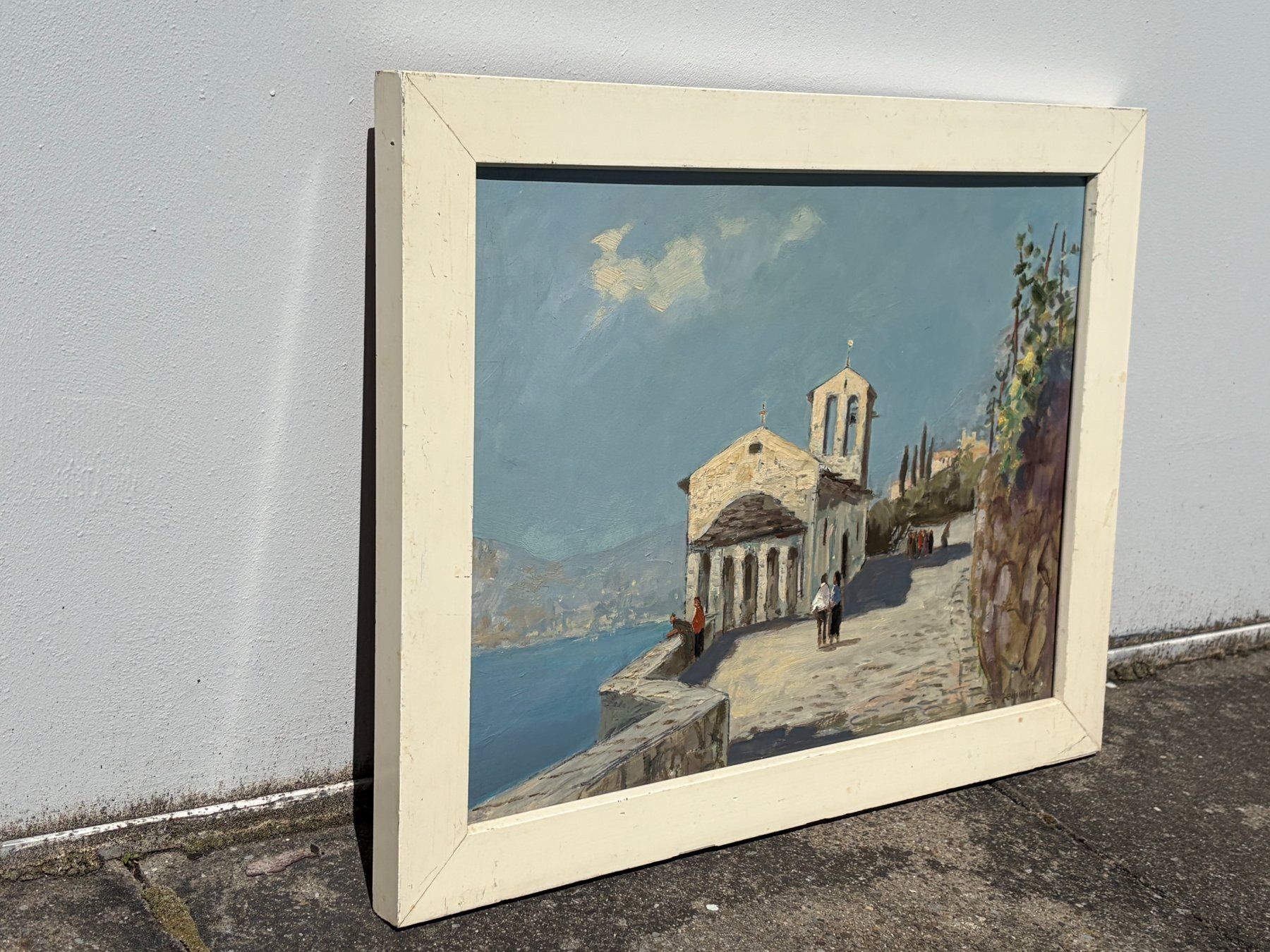 Tableaux: Ölgemälde Comersee Italien – D'occasion à Boll par NRie 1