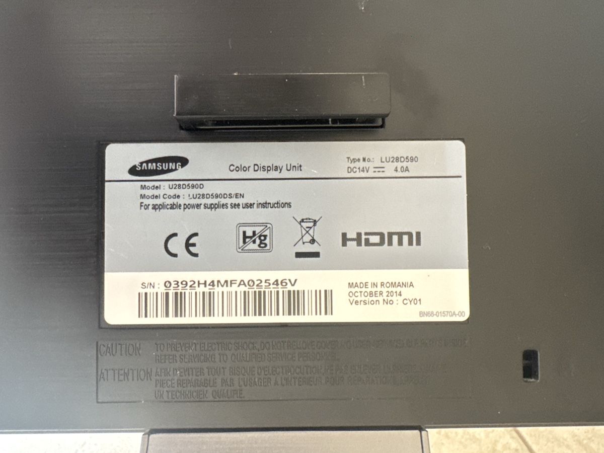 Samsung Monitor: Samsung Monitor – Usato da Paudex venduto da mrh_6wwk 1