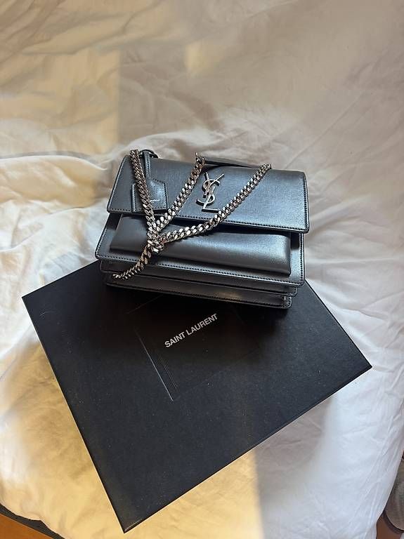 Saint Laurent Borse da donna: YSL sunset bag - stone colour – Usato da Bonstetten venduto da rac_7krg 3