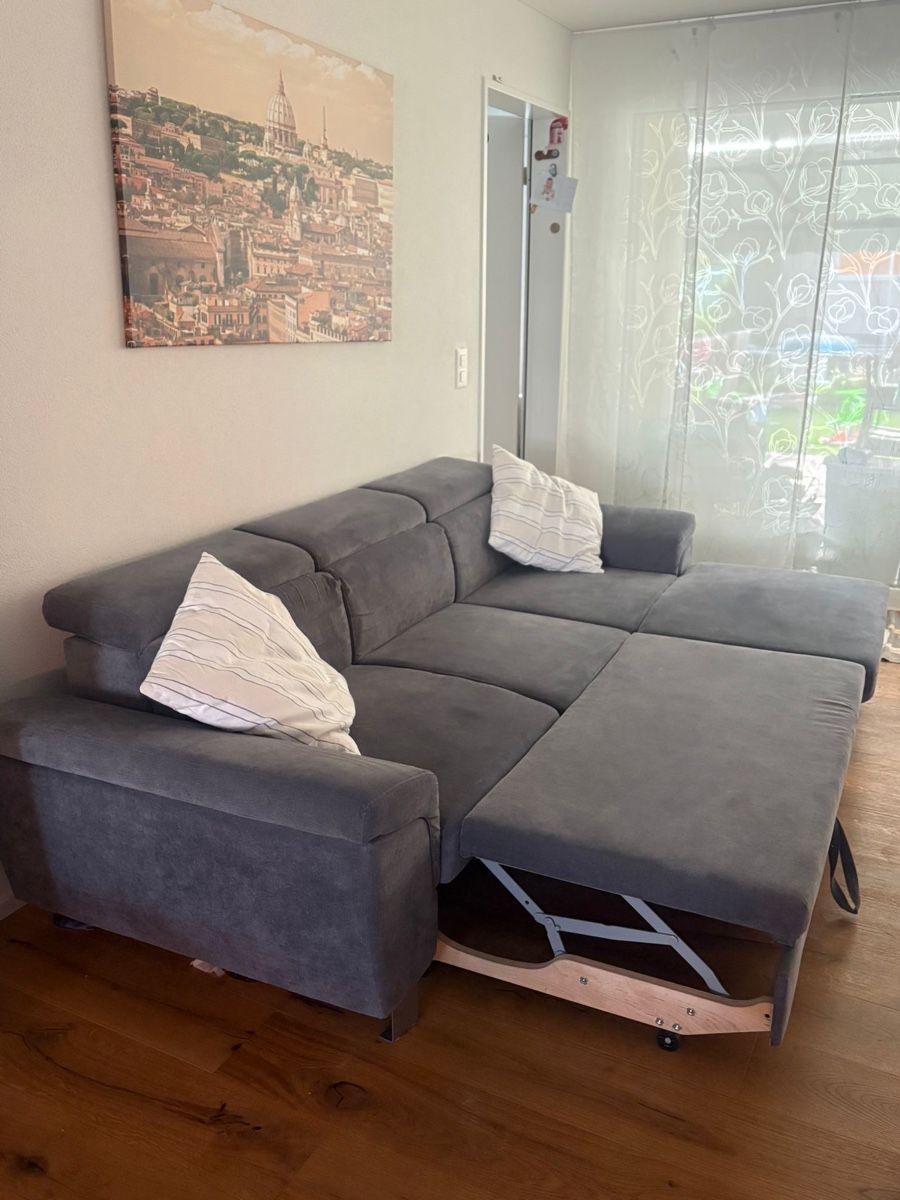 Sofas: Ecksofa mit Bettfunktion – Gebraucht aus Menziken von Nikrossi46 1