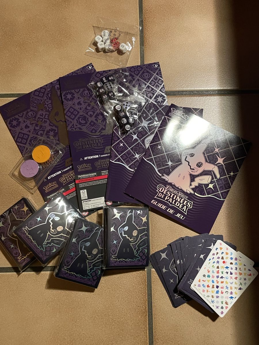 Karten: Divers items Pokémon en lot – Gebraucht aus Oron-la-Ville von W.XIX
