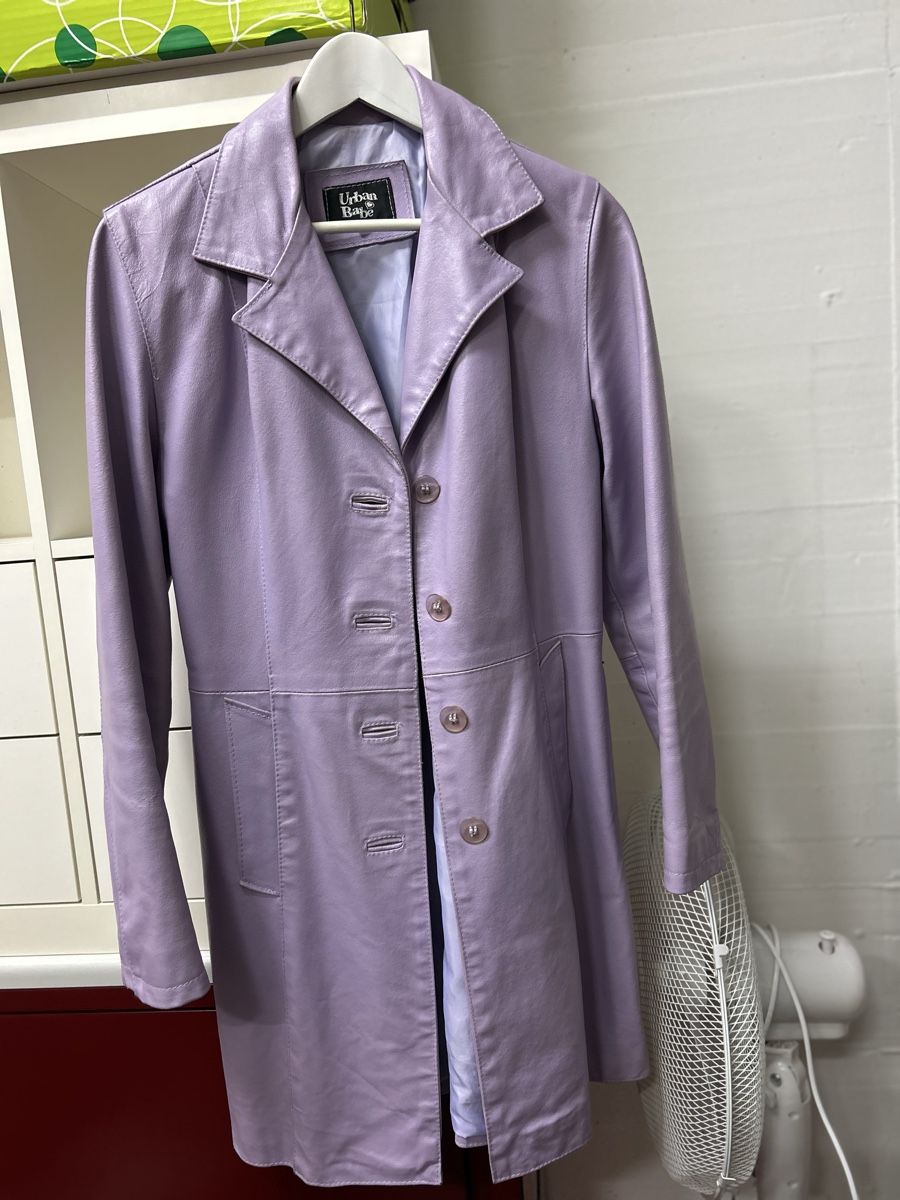 Cappotti: Cappotto in pelle lilla – Usato da Sorengo venduto da at217 3