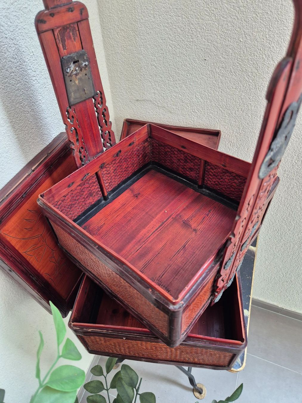Barattoli: Panier Boîte à repas chinoise ancienne – Usato da Fully venduto da tameab 2