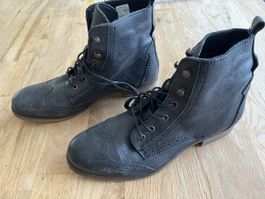 Stiefeletten Leder Gr. 37