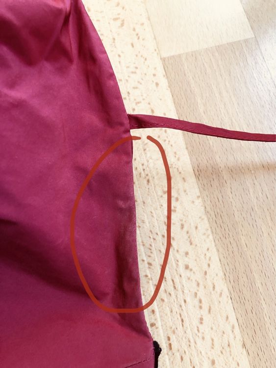 Rot schimmerndes Festtags-Cocktailkleid 7