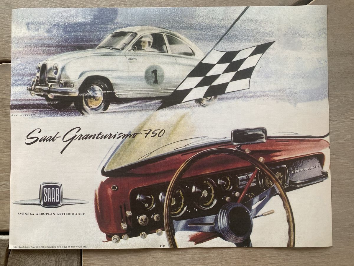 Poster & Bilder: Saab Posters 93 96 und Sport – Gebraucht aus Münchenbuchsee von orange67 3