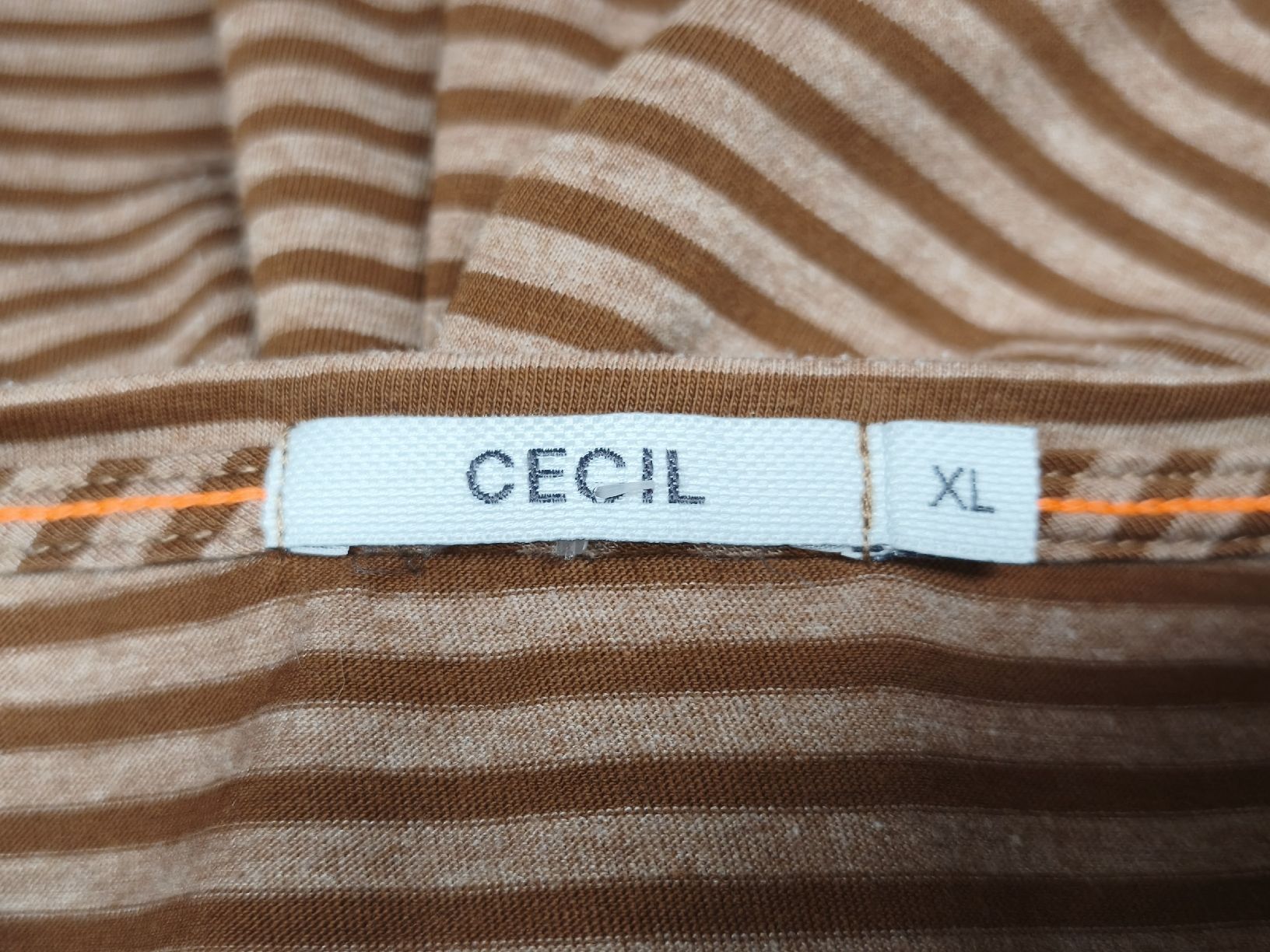 Cecil Pulls & Sweat-shirts: Damen Pullover CECIL gestreift braun Grösse XL – Neuf (Voir description) à Emmetten par SecondhandSiska 3