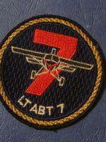 Luftwaffe Abzeichen Badge LT Abteilung 7 Goldrand