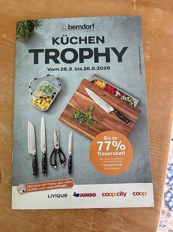 Coop Raccolte di bollini & punti: Trophy Märkli Coop – Nuovo (secondo la descrizione) da Bremgarten AG venduto da Honeybooker 1