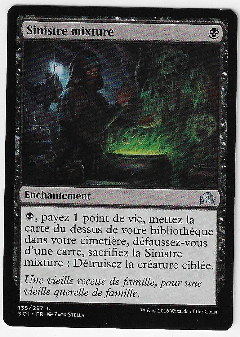 Magic The Gathering Carte collezionabili: [MTG] Sinister Concoction [fr] – Usato da Nyon venduto da LucidumMTG