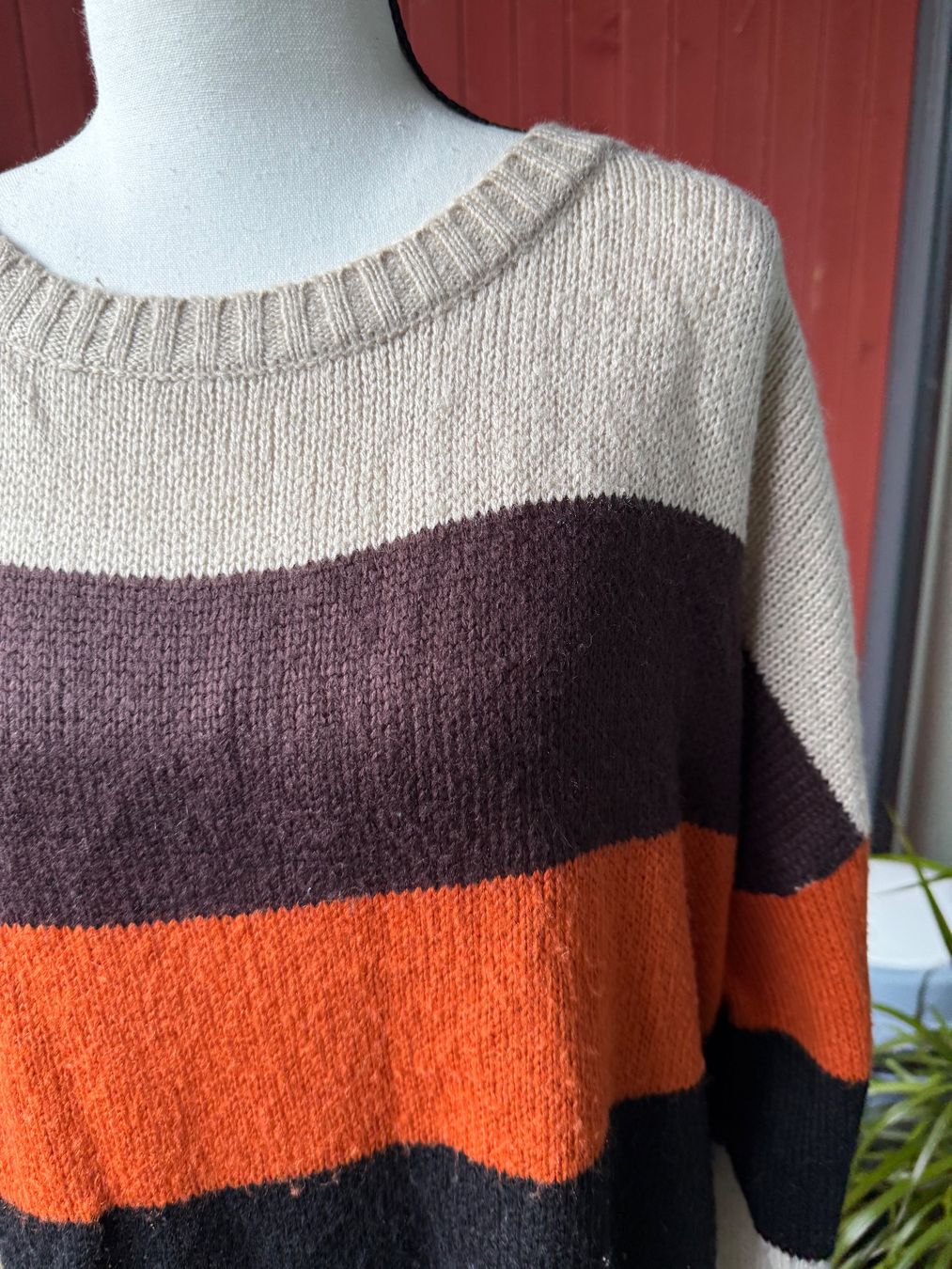 Maglioni & Felpe: Warmer Strickpullover mit Streifen, Grösse L – Usato da Riehen venduto da ann_76jw 2