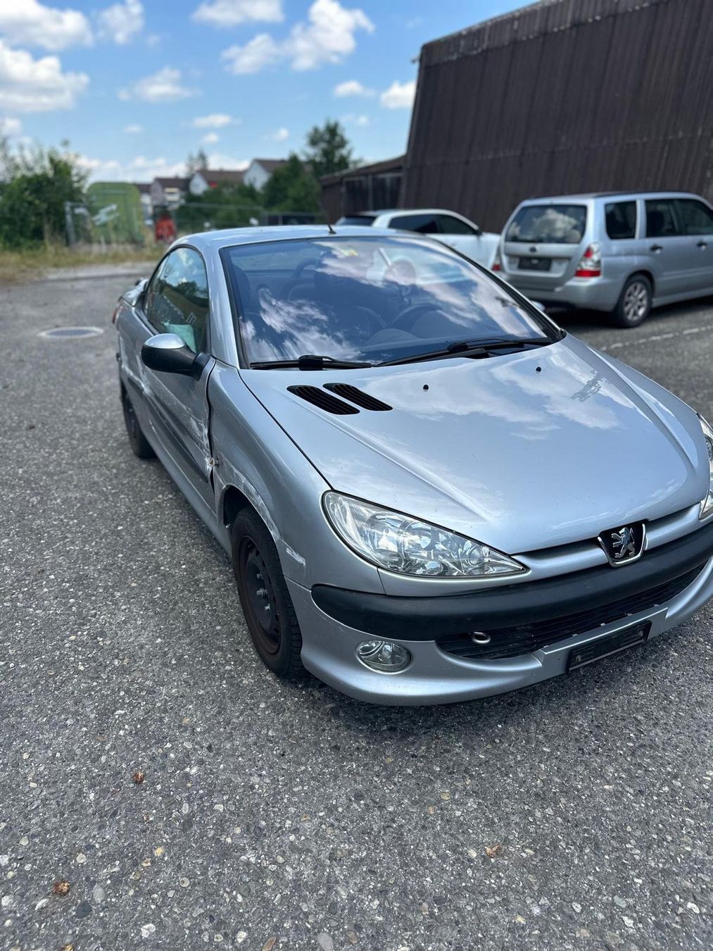 Peugeot Autos: Peugeot 206 CC Cabriolet silber – Gebraucht aus kehrsatz von AutocenterKehrsatz 4