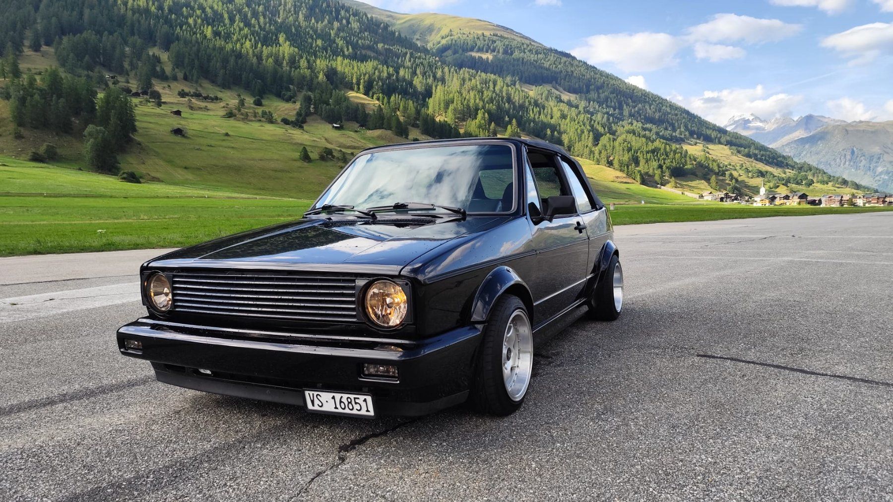VW Autos: Golf 1 Cabrio – D'occasion à Ulrichen par 130ttv 3
