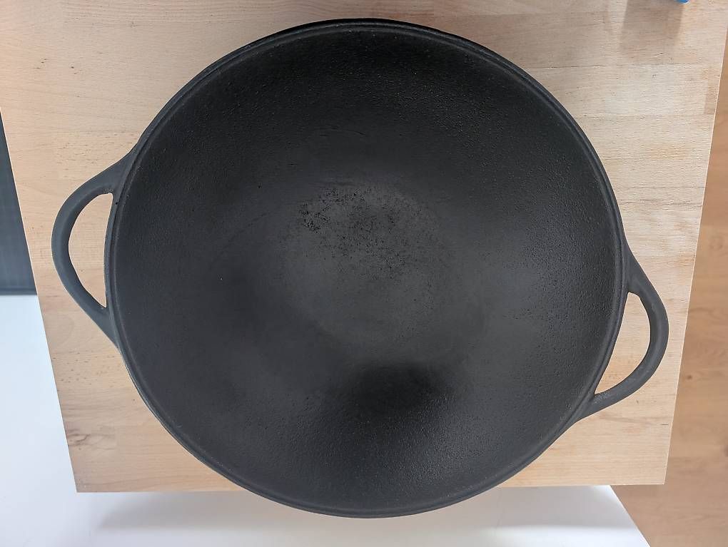 Padelle: Wok aus Gusseisen – Usato da Zürich venduto da _CuBa_ 1