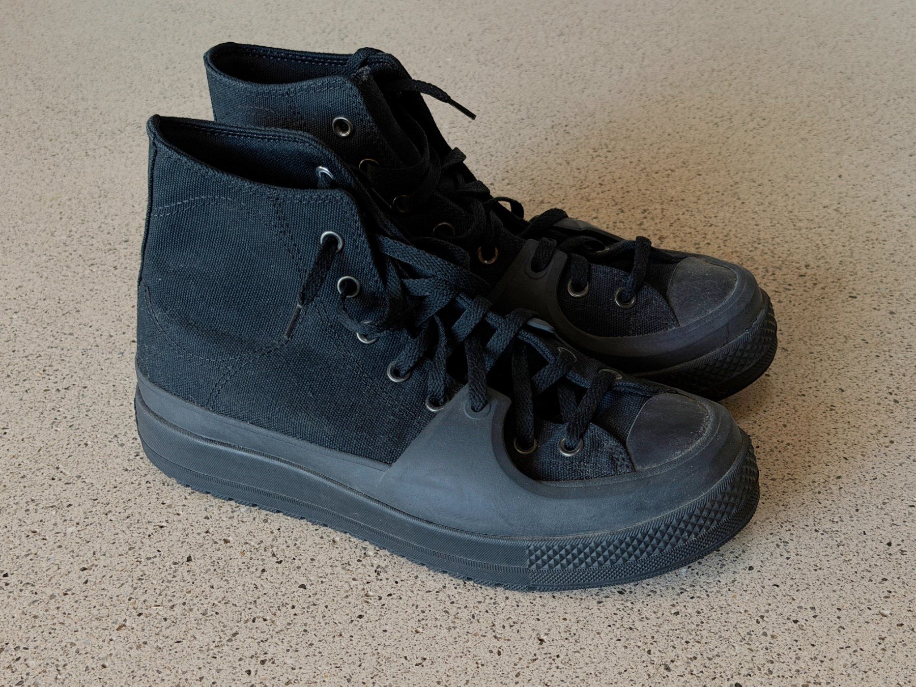 Converse Chaussures hommes: Converse Chuck Taylor All Star Construct High Mono Canvas – D'occasion à Niederlenz par rob_c9g9