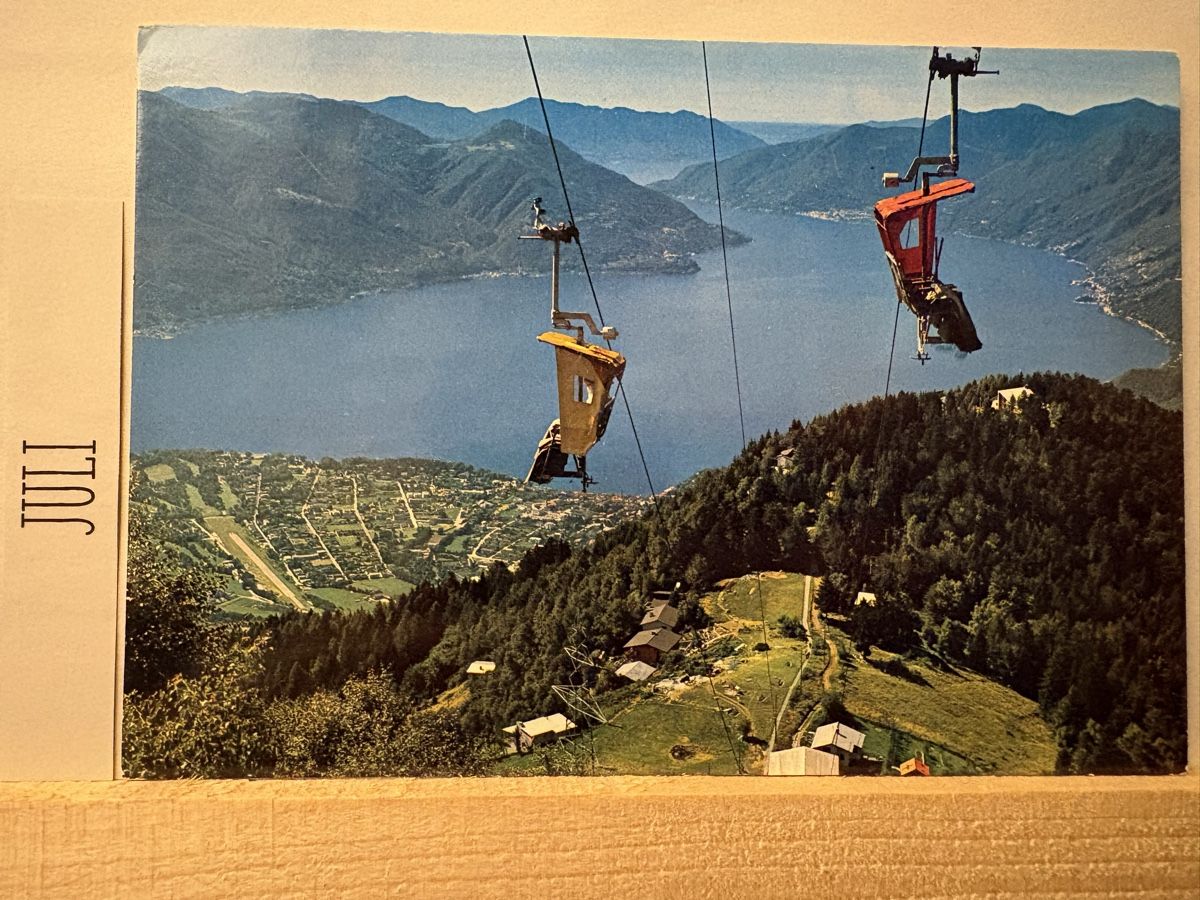 Cartoline postali: AK von Sesselbahn in Cardada – Usato da Rümlang venduto da Kartenpost1