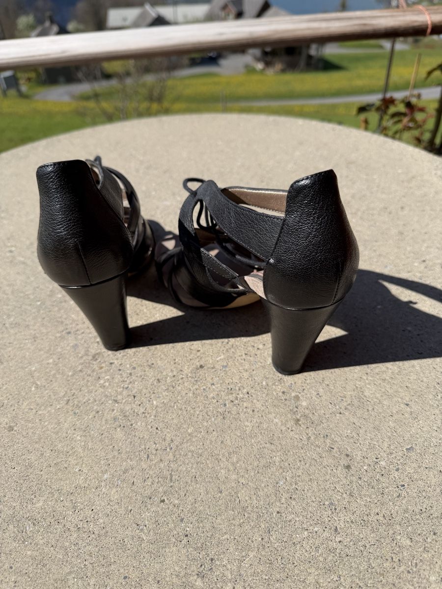 Damenschuhe: janet & janet pumps - grösse 38 leder schwarz NEUE BILDER!! – Gebraucht aus amden von horizontblau01 5