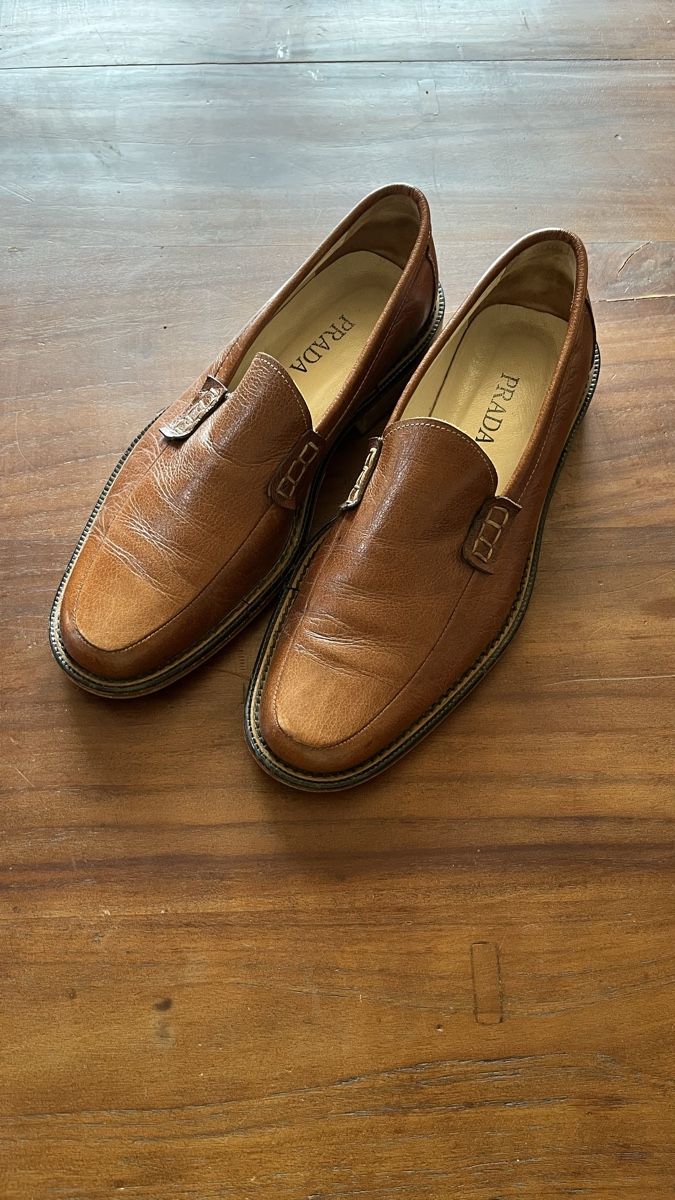 Prada Scarpe da uomo: Prada Lederschuhe – Nuovo (secondo la descrizione) da Zürich venduto da mac1963mac
