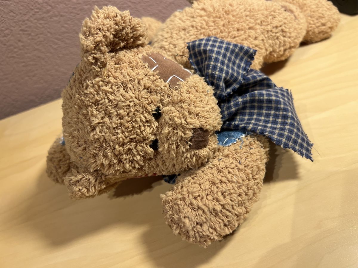 Sigikid Giocattoli: Teddybär liegend von Sigikid – Nuovo (secondo la descrizione) da Rüti ZH venduto da balance69 1