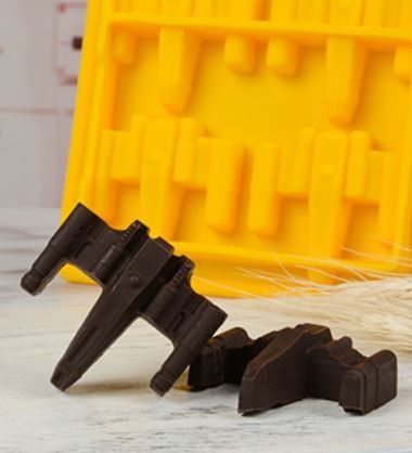 Star Wars Teglie da forno: Silikonmulde Eiswürfelbehälter Millenium Falcon Star Wars – Nuovo e nell'imballaggio originale da Dättlikon venduto da easythings 2