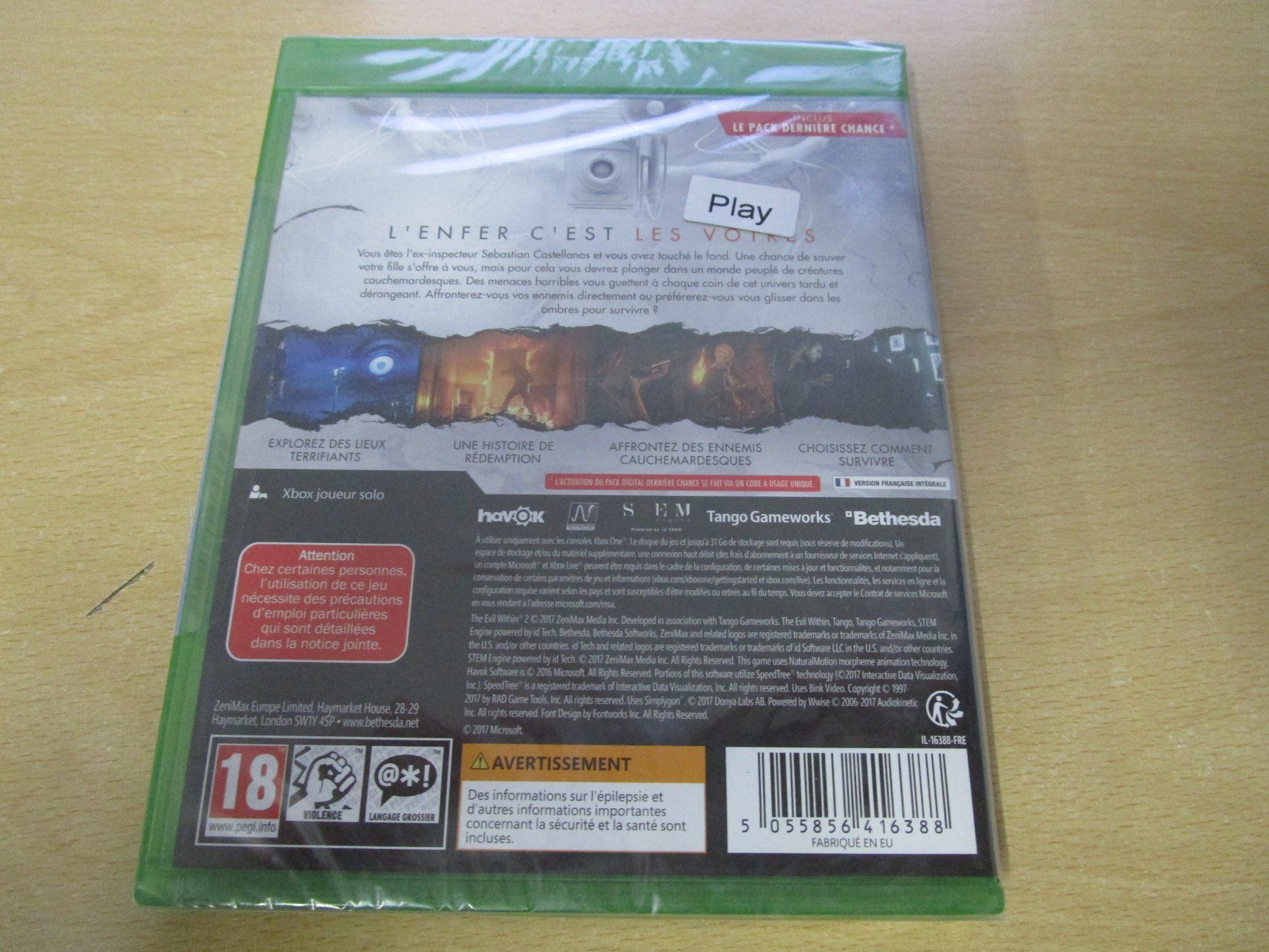 Microsoft Spiele: The Evil Within 2 F Xbox One Neuware X1 XBOXONE – Neu und originalverpackt aus Goldau von agestuffer 1
