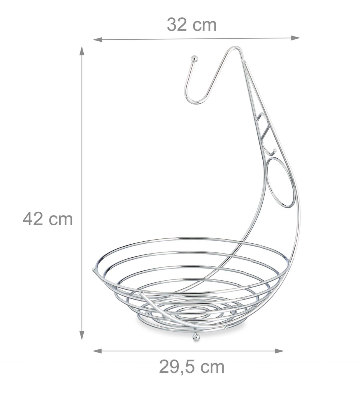 Ciotole: Obstschale mit Bananenhalter – Nuovo e nell'imballaggio originale da Bülach venduto da StoreInShopOutlet 3