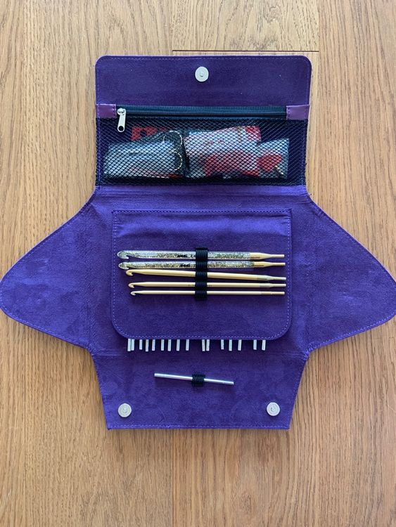 Rundstricknadeln Set – 12 Paar Kurze Nadeln (5,5 Cm) Mit Kabeln, Stärke 3–8 Mm, Perfekt Für Socken, Mützen & Ärmel