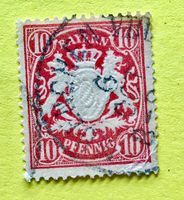 Briefmarken aus Bayern Wappen  gestempelt  