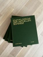 Enzyklopädie der Schweiz – 4 Bände, wie neu (1975)