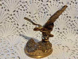 Messing Adler Figur Standfigur 1800 Gram