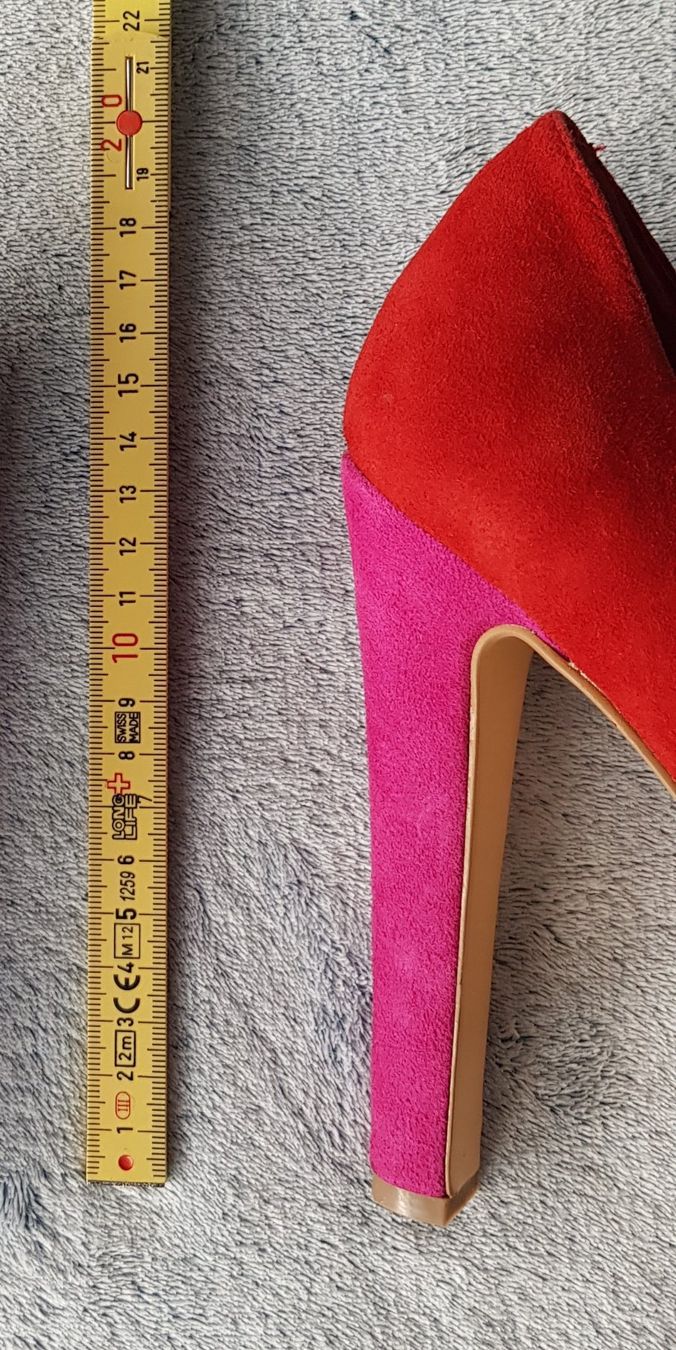 Steve Madden Damenschuhe: Ausgefallene Steve Madden Pumps aussen Echtleder 38 – Gebraucht aus Schlatt TG von Pfusi3 6