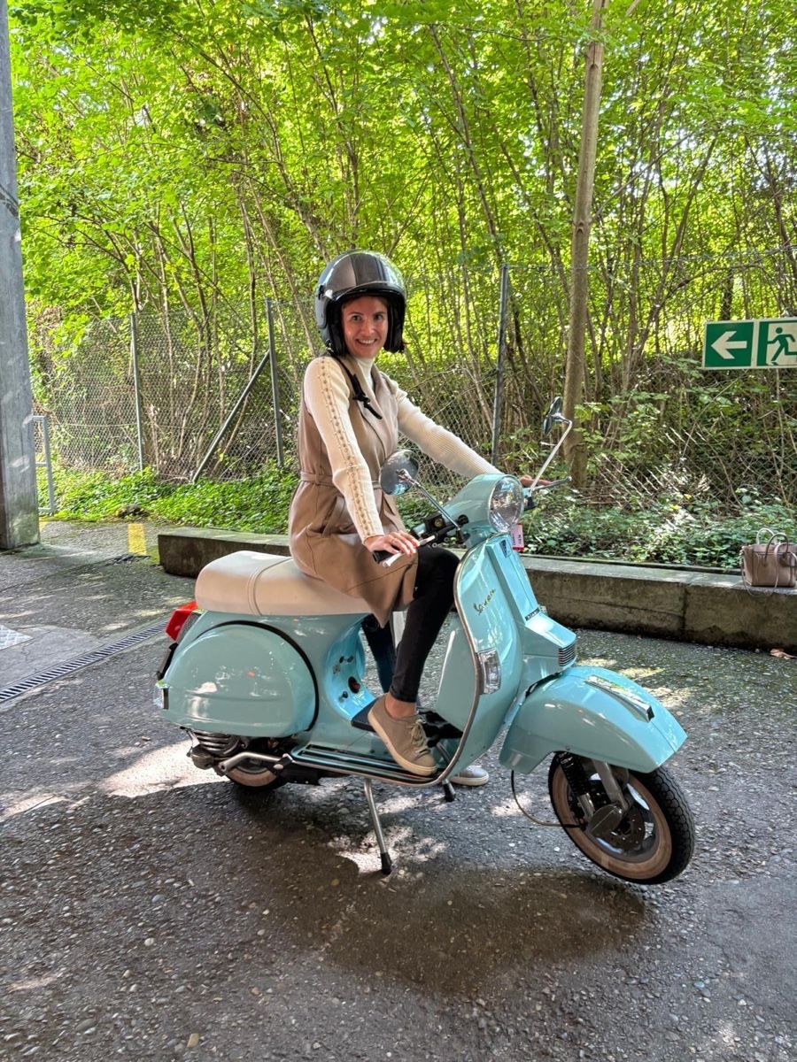 Route: Vespa Roller babyblau – D'occasion à Wetzikon ZH par Ely.Artem 3